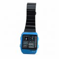 Vintage Trans Continents Ana-Digi Temp Watch - Blue/Black - Battery Required