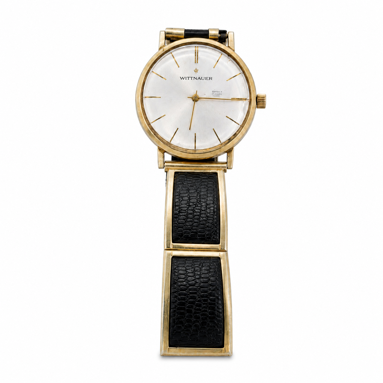 Vintage 1969 Wittnauer Manual Wind Presentation Watch - Winding Required