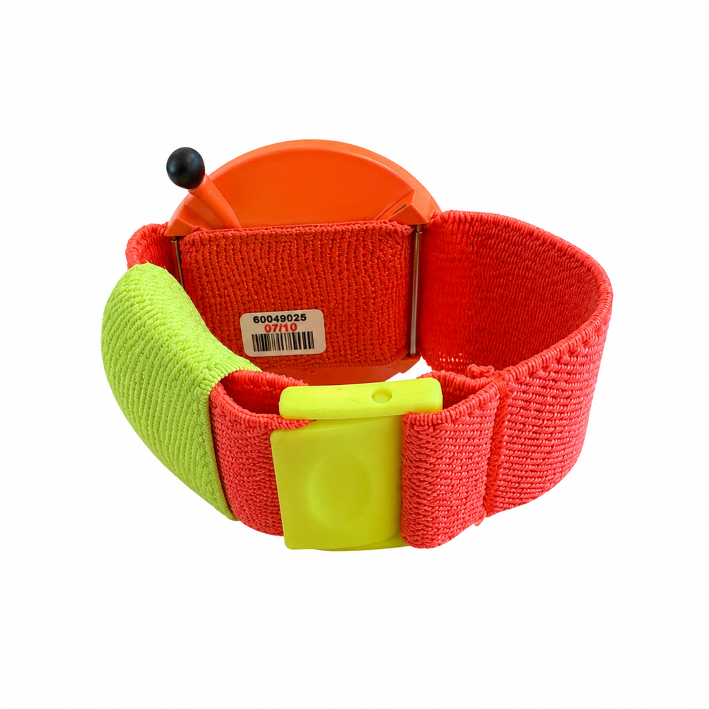 Vintage EKO Oversized Neon Quartz Watch - Multicolor Dial & - Battery Required