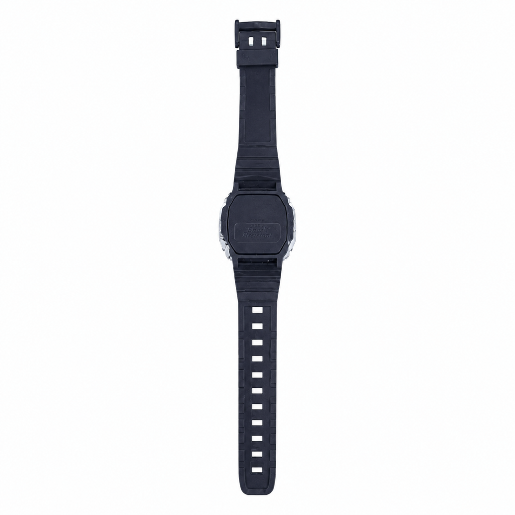 Vintage Casio Illuminator Digital Sport Watch - Black Resin - Battery Required