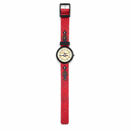 Vintage 1992 Disney Goofy Toy Soldier Christmas Watch - Red - Battery Required
