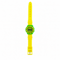 Vintage Pop Sport Digital Watch - Neon Yellow & Green - Battery Required