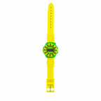 Vintage Pop Sport Digital Watch - Neon Yellow & Green - Battery Required