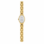 Vintage Seiko Gold-Tone Oval Dial Bracelet Watch - Battery Required