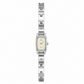 Vintage Pulsar Tonneau Champagne Dial Silver-Tone Bracelet - Battery Required