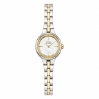 Vintage Citizen Petite Two-Tone Oval Bracelet Watch - Battery Required
