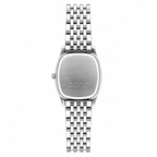 Vintage Edward Lynn Square Bracelet Watch - Silver/Gray Dial - Battery Required