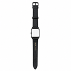 Vintage Rectangular Black & Gold-Tone Minimalist Quartz Watch - Battery Required