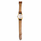 Vintage Golf Putting Green Novelty Quartz Watch with Brown - Battery Required