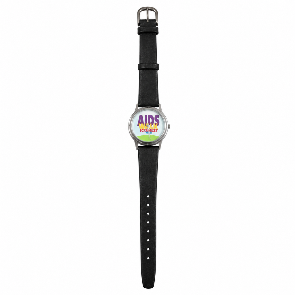 Vintage AIDS Walk Los Angeles Commemorative Quartz Wristwatch - Battery Required