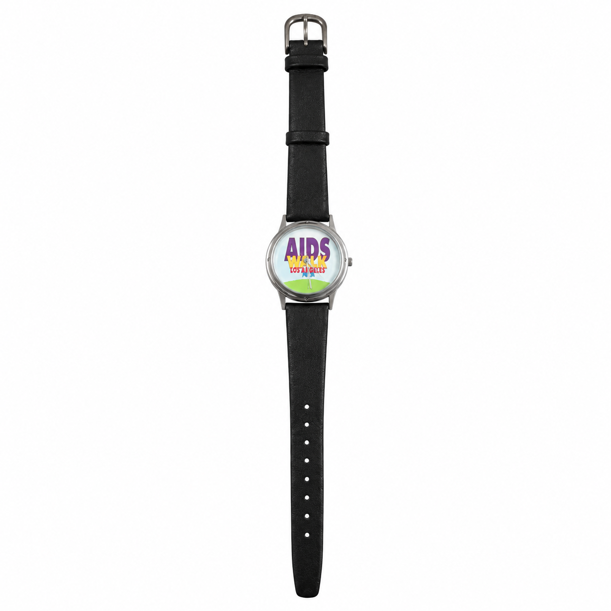 Vintage AIDS Walk Los Angeles Commemorative Quartz Wristwatch - Battery Required