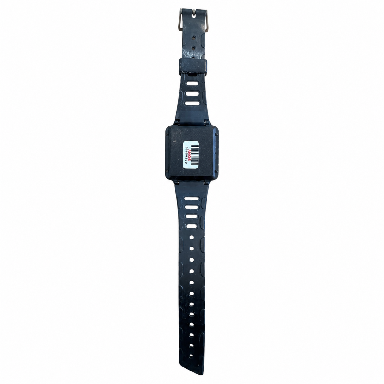 Vintage Milan Black Digital Alarm Calculator Wristwatch - Battery Required