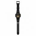 Vintage JARUM Analog-Digital Black Resin World Time Sports - Battery Required