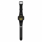 Vintage JARUM Analog-Digital Black Resin World Time Sports - Battery Required