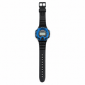 Vintage Audel Blue & Black Digital Sports Wristwatch - Battery Required