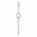 Vintage Playing Card Suit Print Quartz Wristwatch - Battery Required