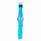 Vintage Colorful Geometric Fabric Strap Quartz Wristwatch - Battery Required