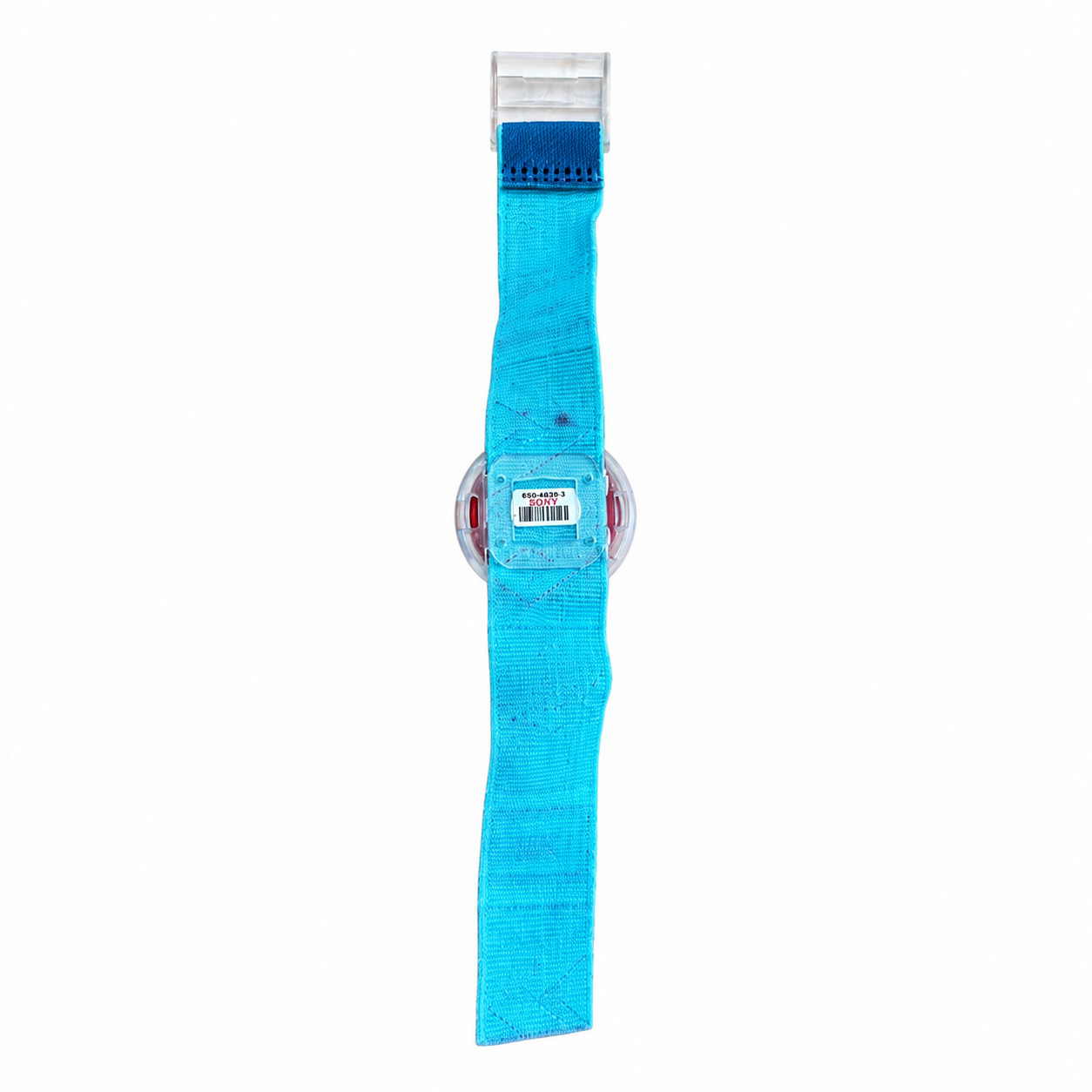 Vintage Colorful Geometric Fabric Strap Quartz Wristwatch - Battery Required