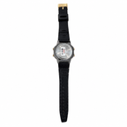 Vintage Ferarry Silver-Tone Digital Sports Watch with Black - Battery Required