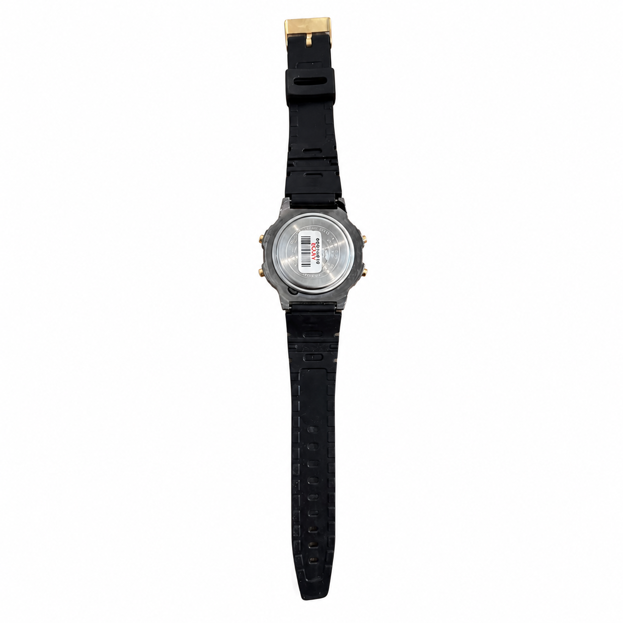 Vintage Ferarry Silver-Tone Digital Sports Watch with Black - Battery Required