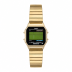 Vintage Timex Classic Digital Gold-Tone Expansion Band Watch - Battery Required