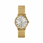 Timex Waterproof Gold-Tone Date Mechanical Watch - Requires Winding