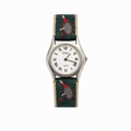 Jessica Roman Numeral Tennis Racket Pattern Quartz Watch - Requires a Battery
