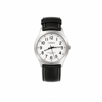 Caprice White Dial 30M Water Resistant Quartz Watch - Requires a Battery