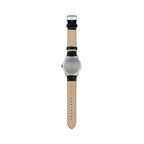 Caprice White Dial 30M Water Resistant Quartz Watch - Requires a Battery