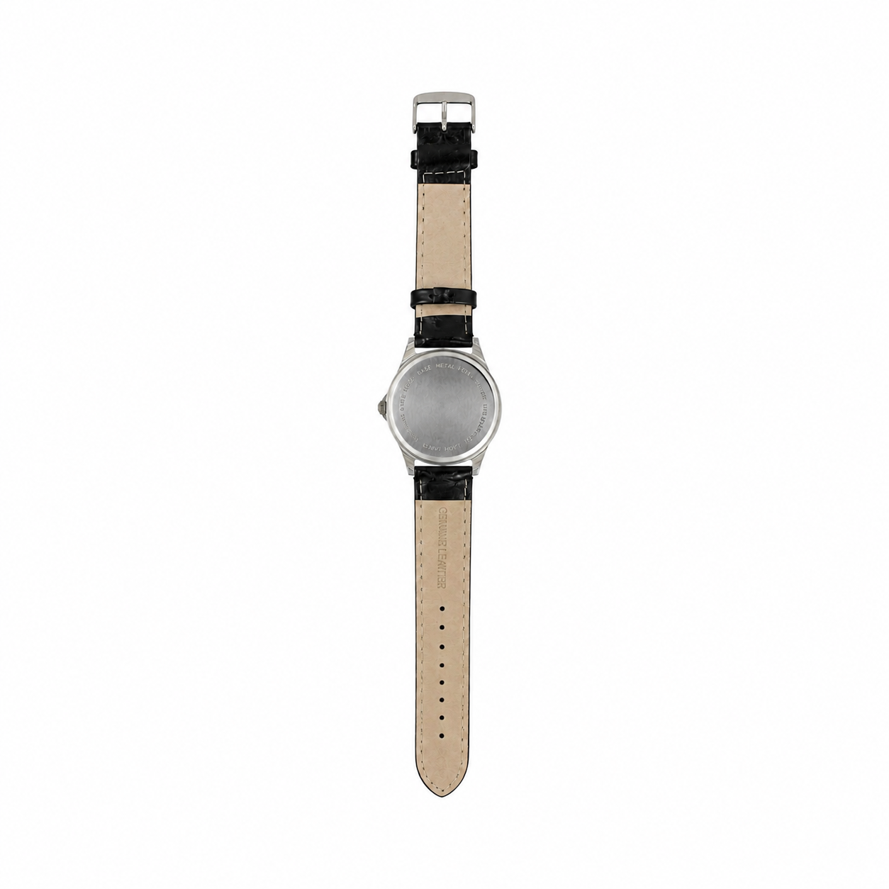 Caprice White Dial 30M Water Resistant Quartz Watch - Requires a Battery