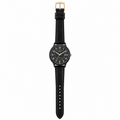 Lorus Classic Black Dial Quartz Watch — 50M