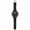 Zurich Chronograph-Style Quartz Watch — Black Dial