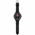 Zurich Chronograph-Style Quartz Watch — Black Dial