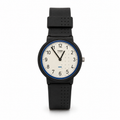 Timex White Dial Black Resin Strap Quartz Watch - Requires a Battery