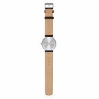 Skagen Ancher SKW6320 Grey Dial Titanium Leather Watch - Requires a Battery