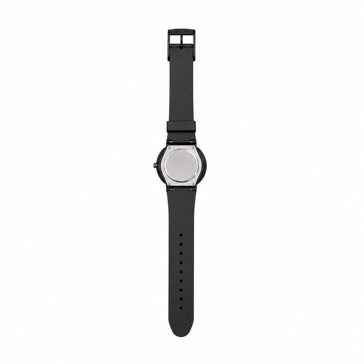 Timex White Dial Black Resin Strap Quartz Watch - Requires a Battery