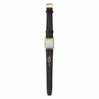 Le Sand Rectangular Gold-Tone Quartz Dress Watch - Requires a Battery