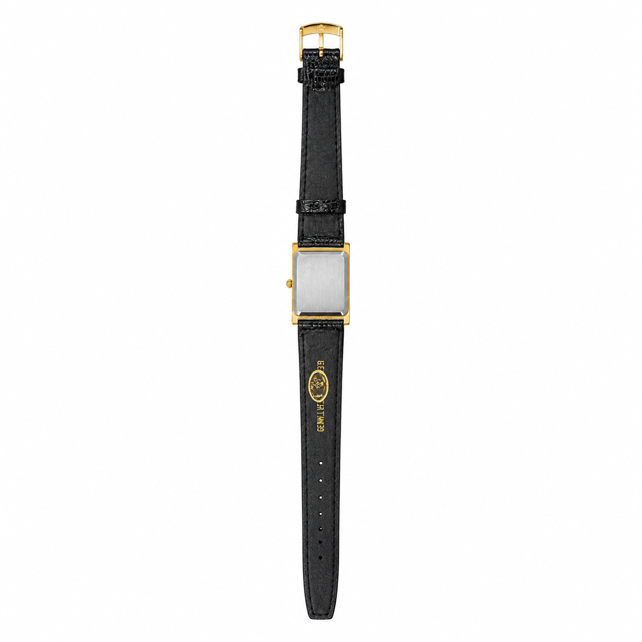 Le Sand Rectangular Gold-Tone Quartz Dress Watch - Requires a Battery