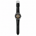 Seiko Quartz Rectangular Analog Watch Black Strap - Requires a Battery