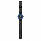 Citz C-Rock 150M Diver-Style Quartz Watch Blue Bezel - Requires a Battery