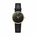 Minimalist Black Dial Japan Quartz Watch - Requires a Battery