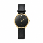 Minimalist Black Dial Japan Quartz Watch - Requires a Battery