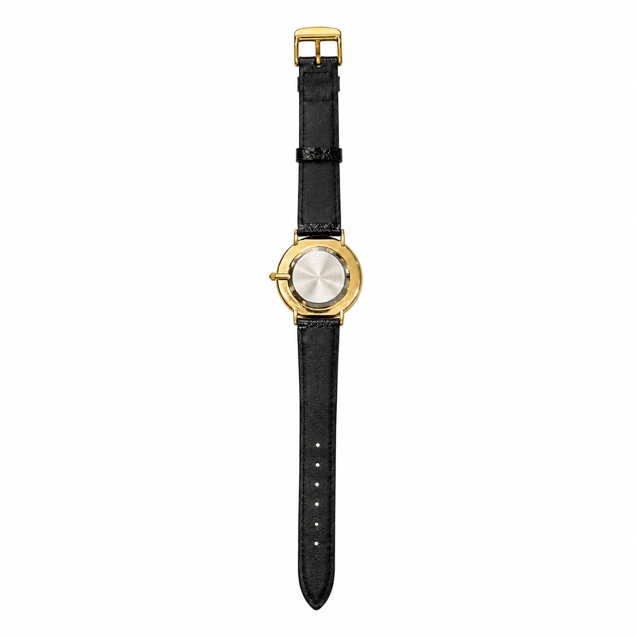 Gold-Tone Roman Numeral Quartz Dress Watch - Requires a Battery