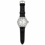 Hugo Maxx Quartz Water Resistant Date Watch Black Leather Strap - Requires a Battery