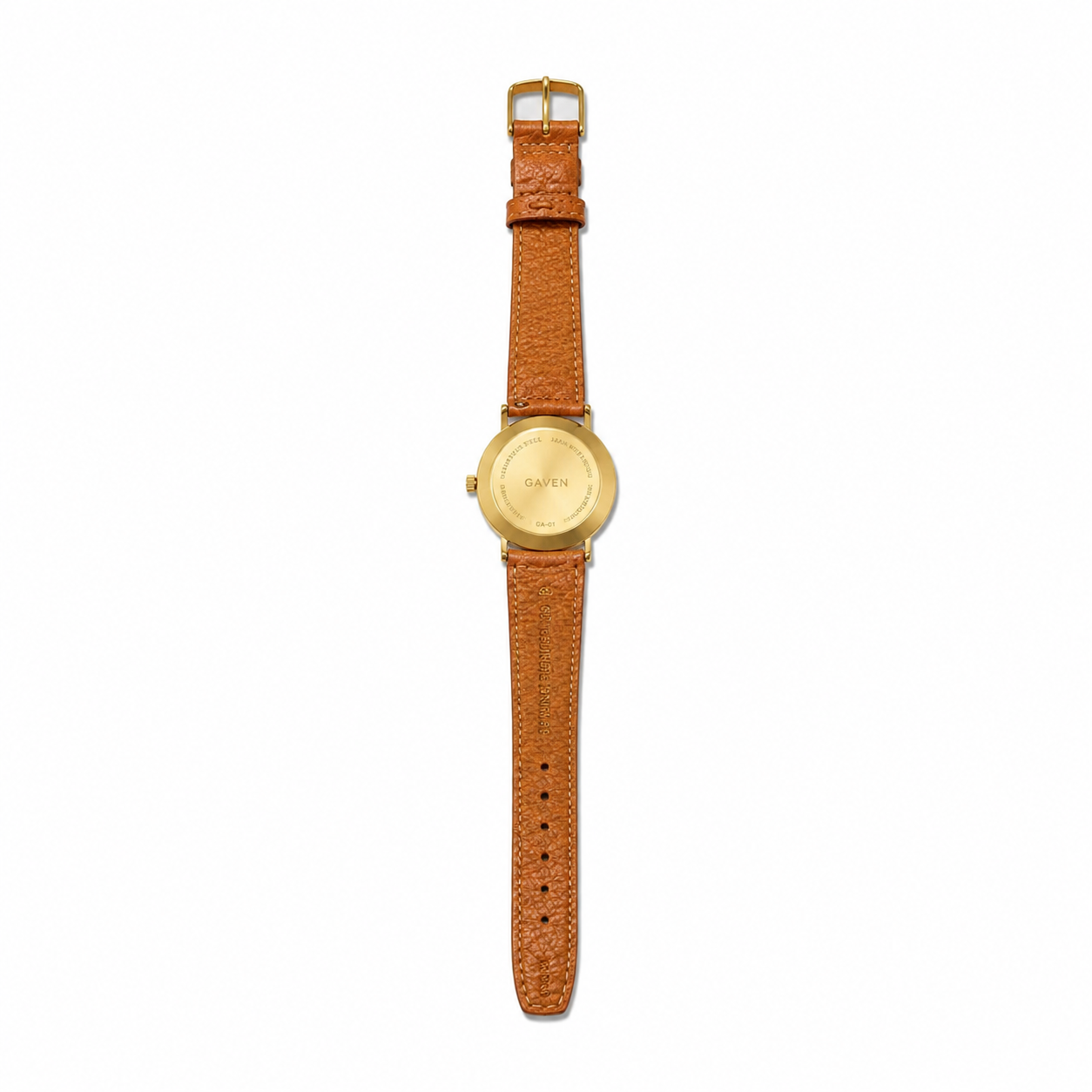 Gaven Swiss Made Tonneau Roman Numeral Small Seconds Watch - Requires Winding