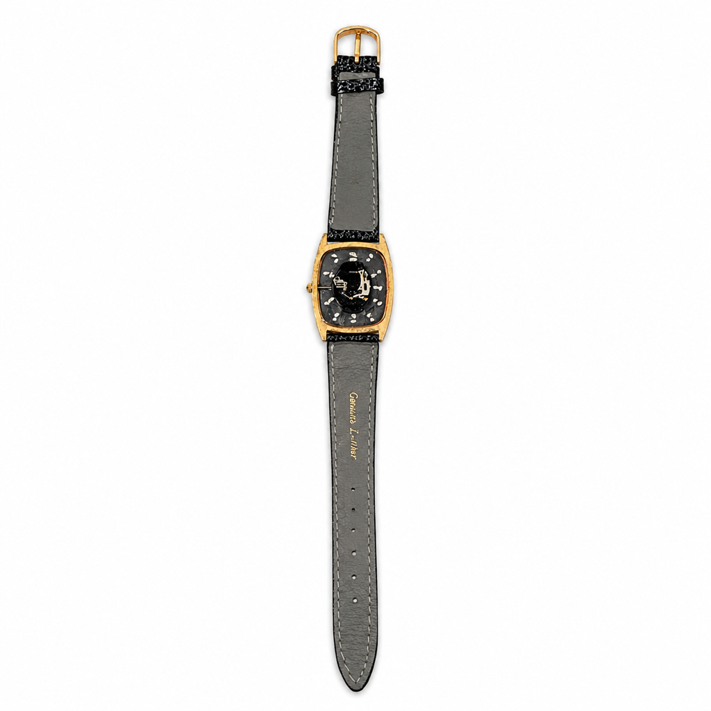 Winfield Rectangular Gold-Tone Quartz Dress Watch - Requires a Battery