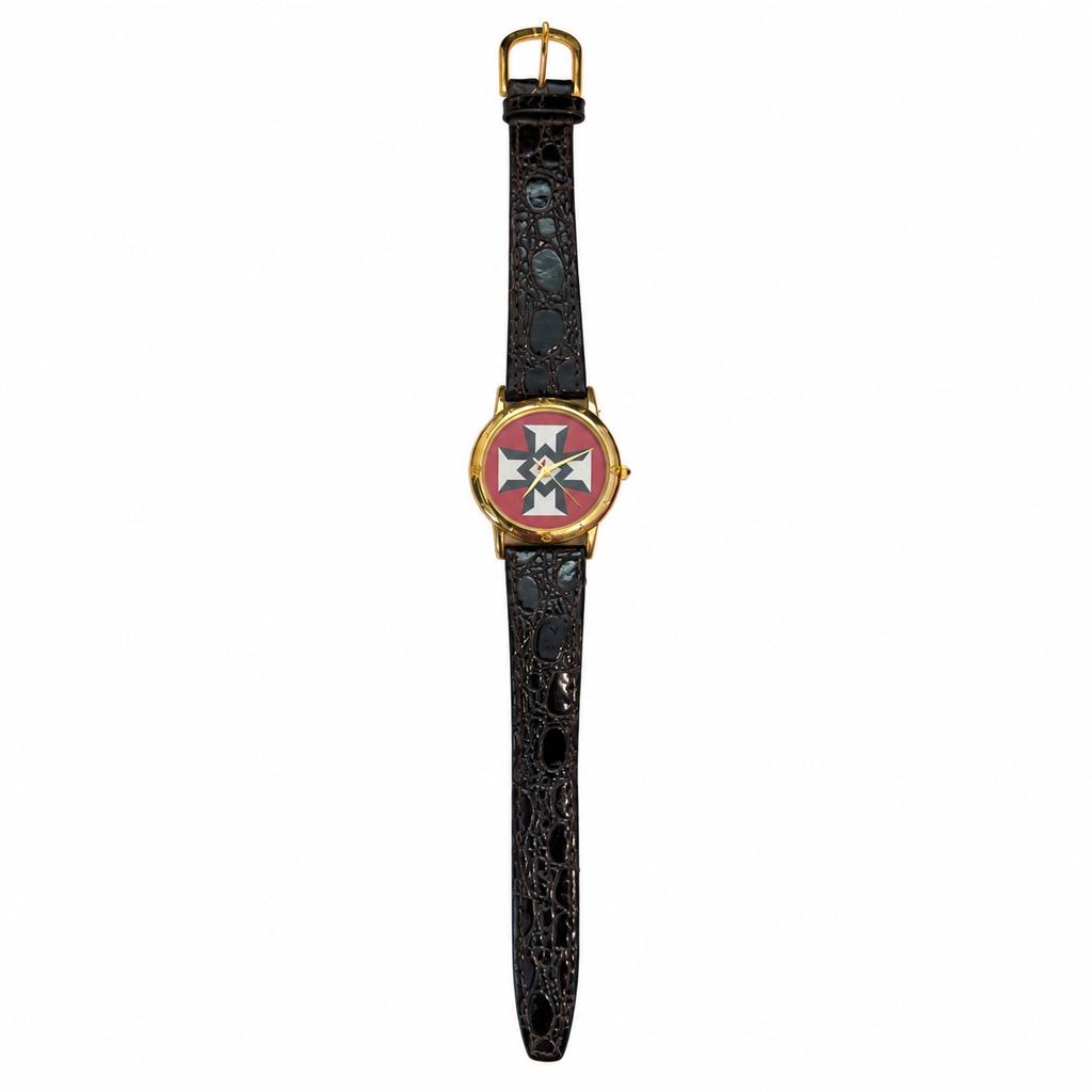 Vintage Image Watches California Geometric Graphic Quartz Watch - Requires a Battery