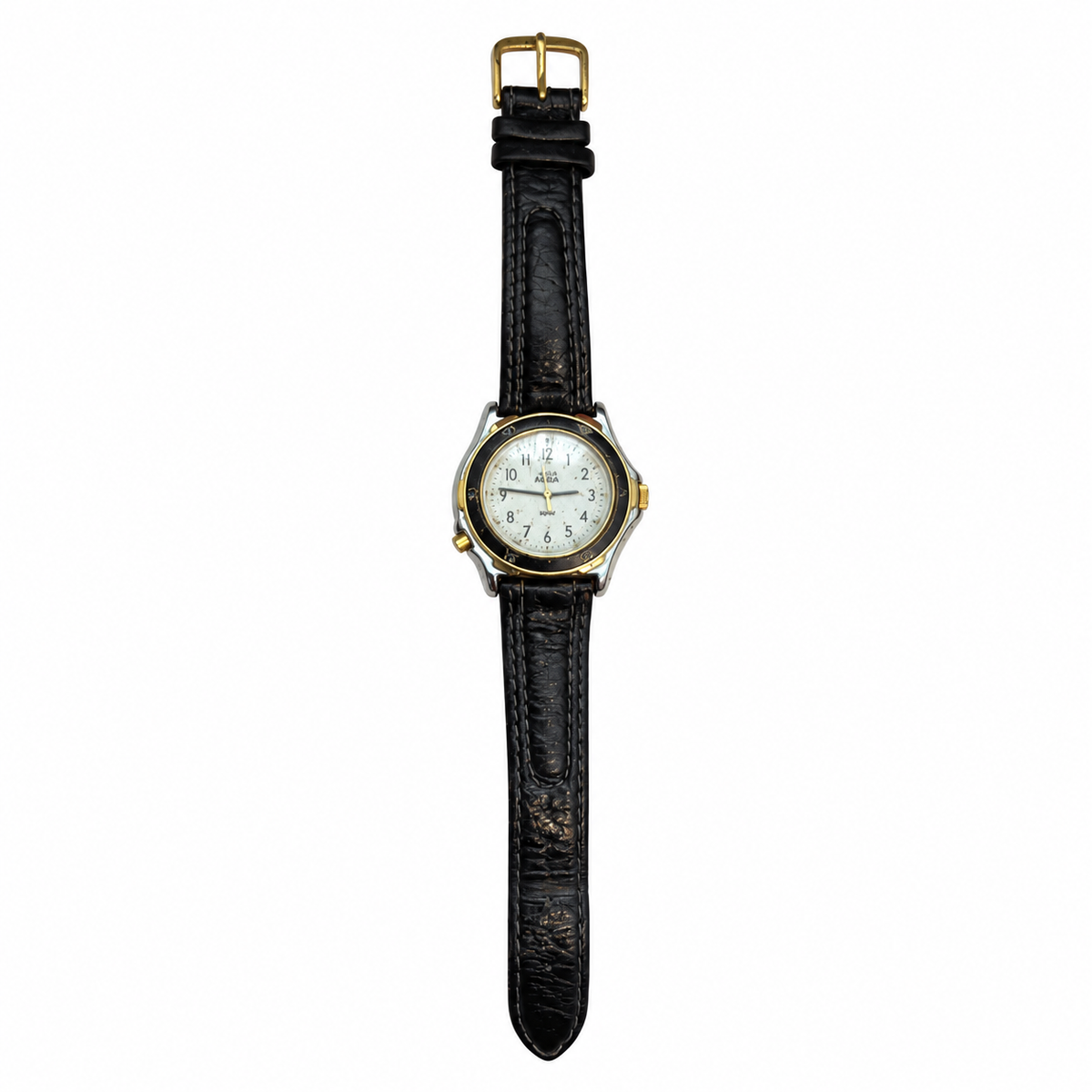 Vintage Timex Indiglo White Dial Rotating Bezel Quartz Watch - Requires a Battery