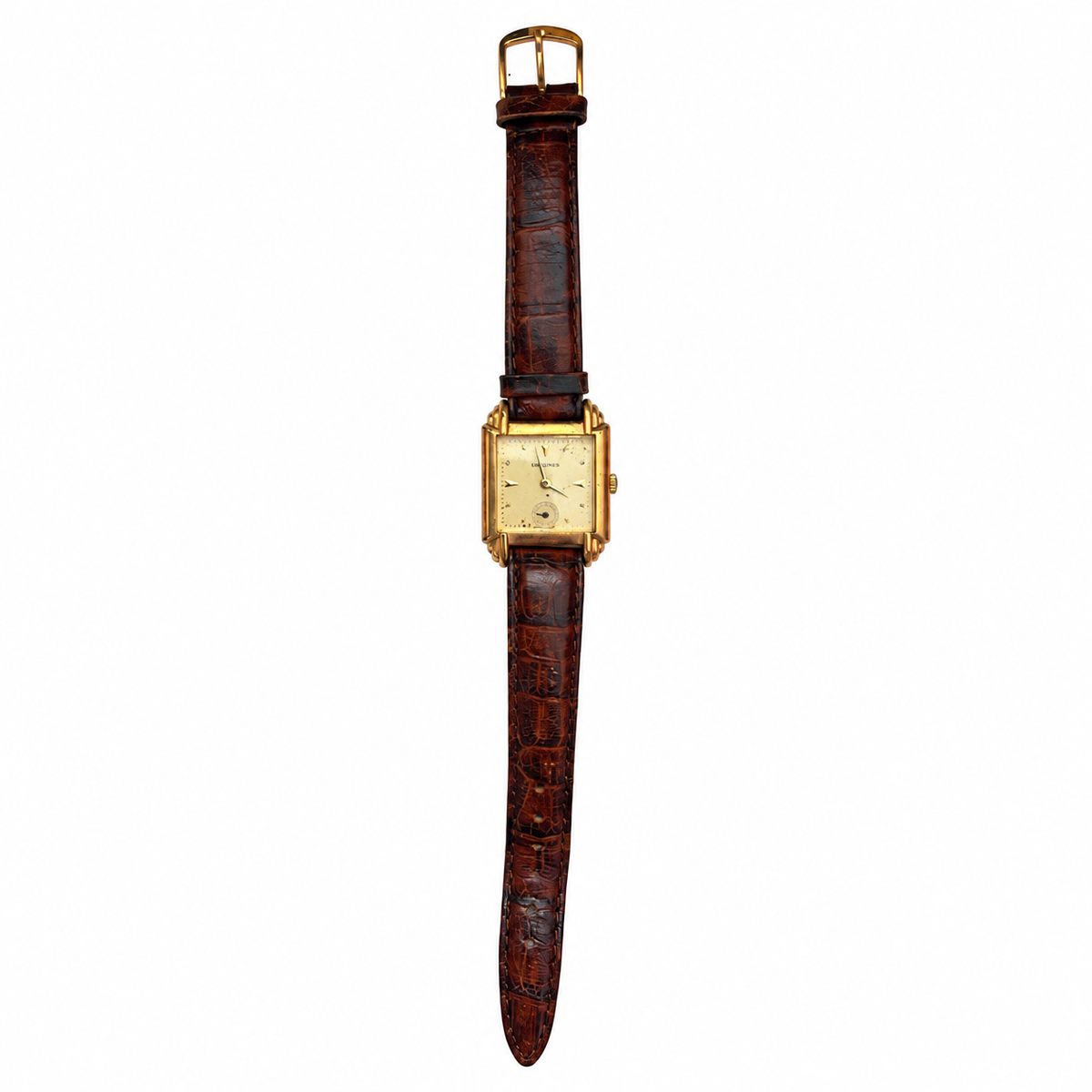 Vintage Mystique Square Small Seconds Quartz Watch - Requires a Battery