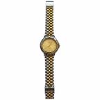 Vintage Swanson Japan Champagne Dial Two-Tone Watch - Requires a Battery